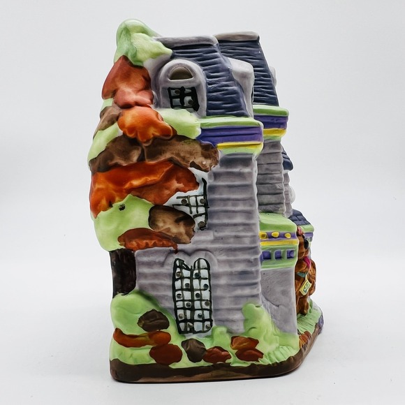 Hanna Barbera Scooby Doo Ceramic Haunted House Tea Light Candle Holder Halloween
